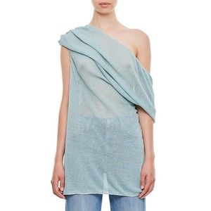 Vitelli Membrane Linen Draped Top - NWT